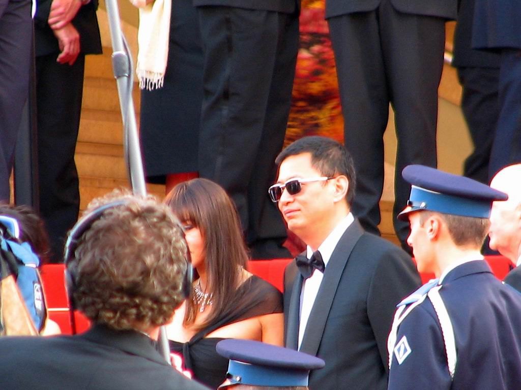 Monica Bellucci & Wong Kar Wai