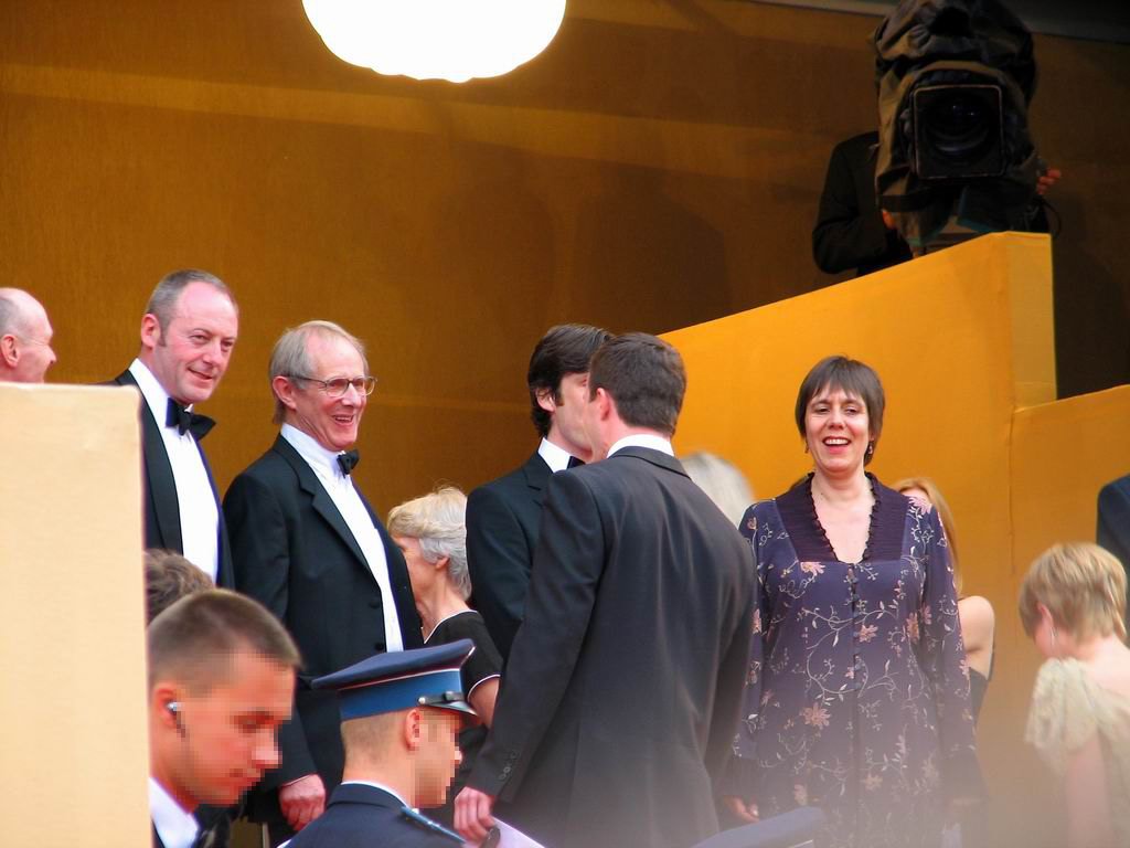 Liam Cunningham, Ken Loach, Cillian Murphy, Padraie Delaney, Rebecca O'Brien