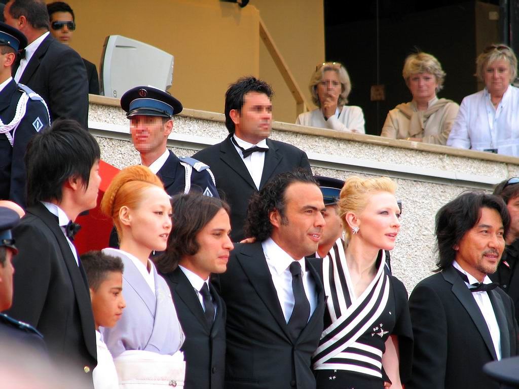 Rinko Kikuchi, Gael Garcia Bernal, Alejandro Gonzalez Inarritu, Cate Blanchett & Koji Yakusho