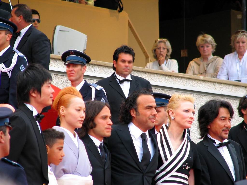 Rinko Kikuchi, Gael Garcia Bernal, Alejandro Gonzalez Inarritu, Cate Blanchett & Koji Yakusho