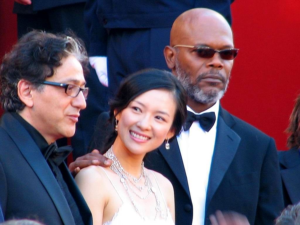 Elia Sulieman, Zhang Ziyi & Samuel L.Jackson