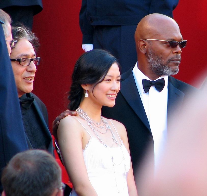Elia Sulieman, Zhang Ziyi & Samuel L.Jackson
