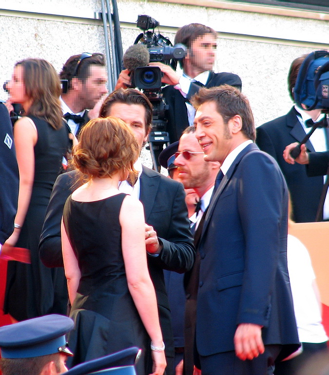 Josh Brolin, Ethan Coen & Javier Bardem