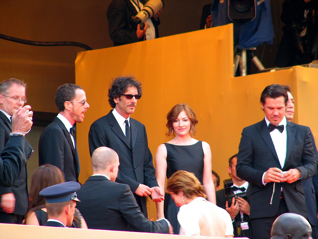 Ethan Coen, Joel Coen, Kelly MacDonald, Josh Brolin & Javier Bardem