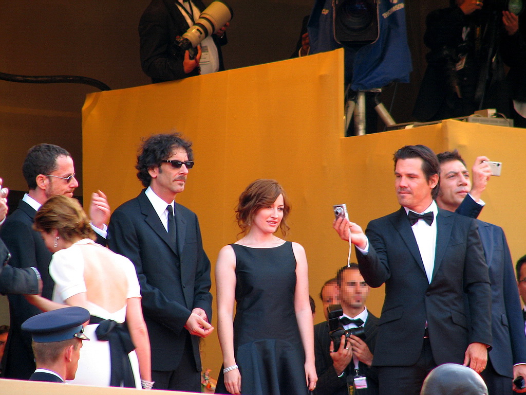 Ethan Coen, Joel Coen, Kelly MacDonald, Josh Brolin & Javier Bardem