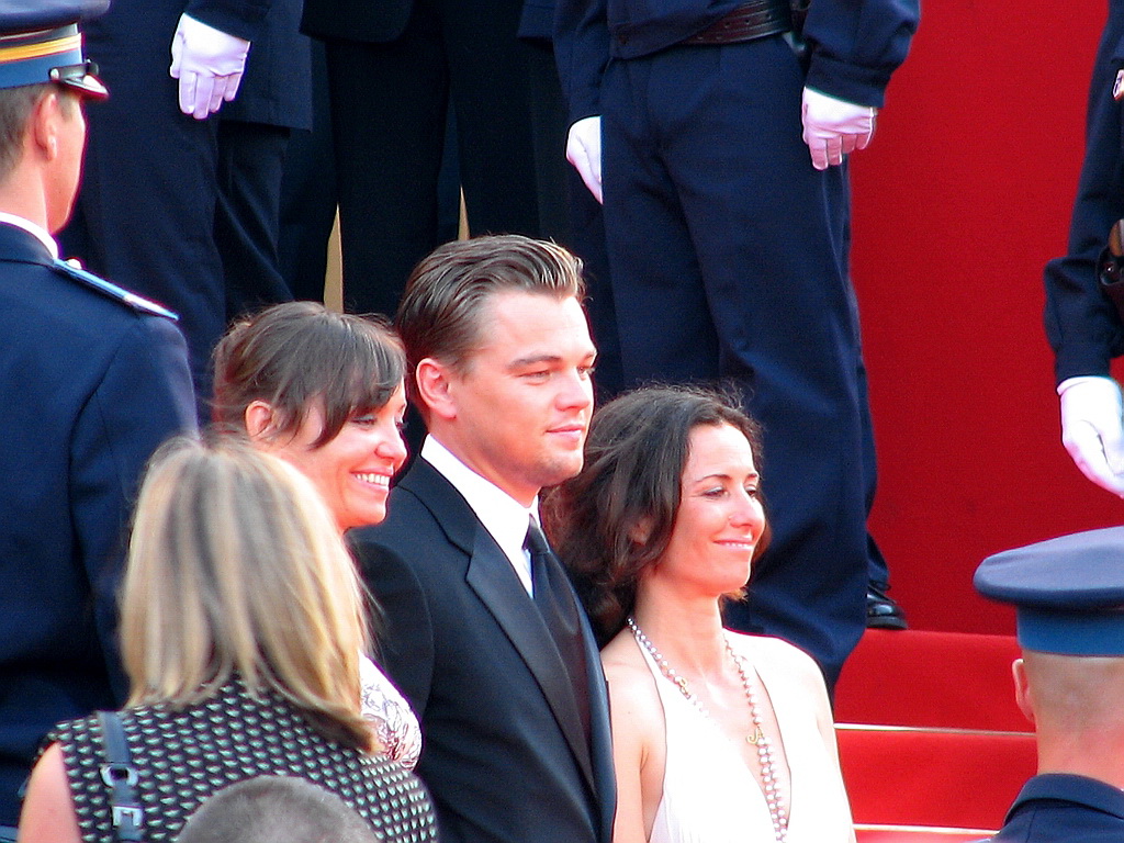 Nadia Conners, Leonardo Di Caprio & Leila Conners Petersen