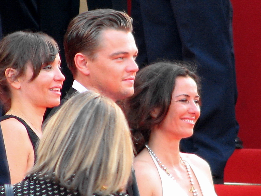Nadia Conners, Leonardo Di Caprio & Leila Conners Petersen