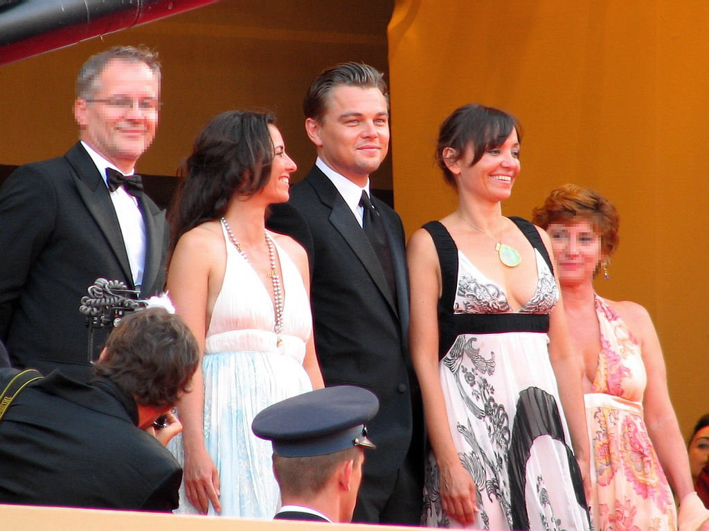 Nadia Conners, Leonardo Di Caprio & Leila Conners Petersen