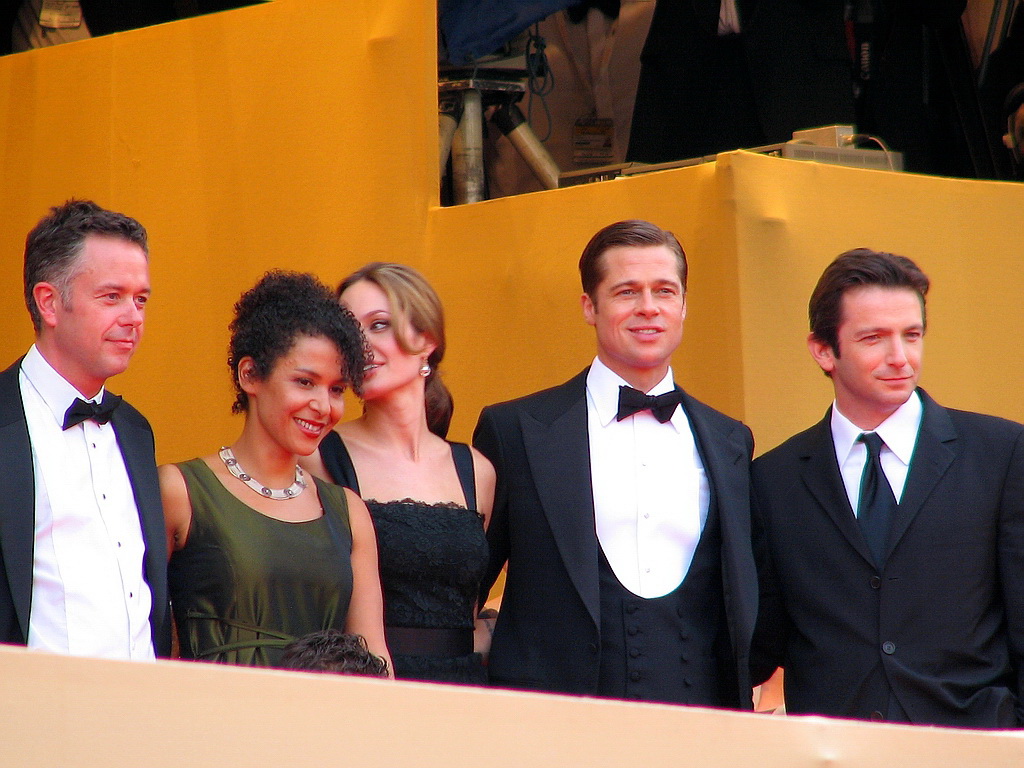 Michael Winterbottom, Mariane Pearl, Angelina Jolie, Brad Pitt & Dan Futterman
