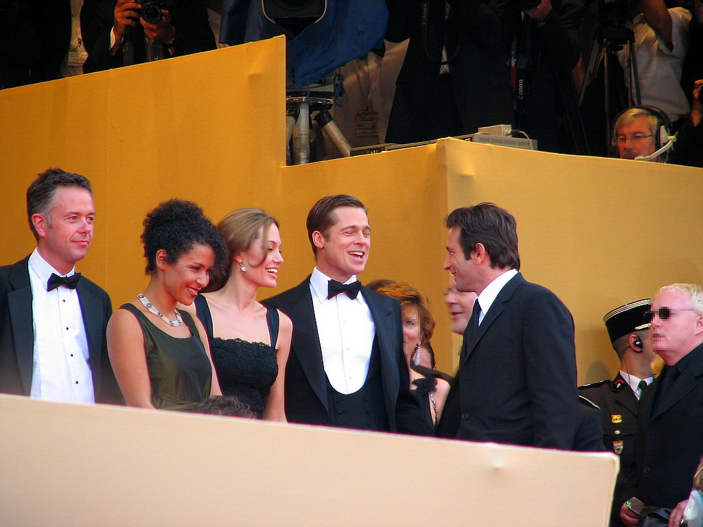 Michael Winterbottom, Mariane Pearl, Angelina Jolie, Brad Pitt & Dan Futterman