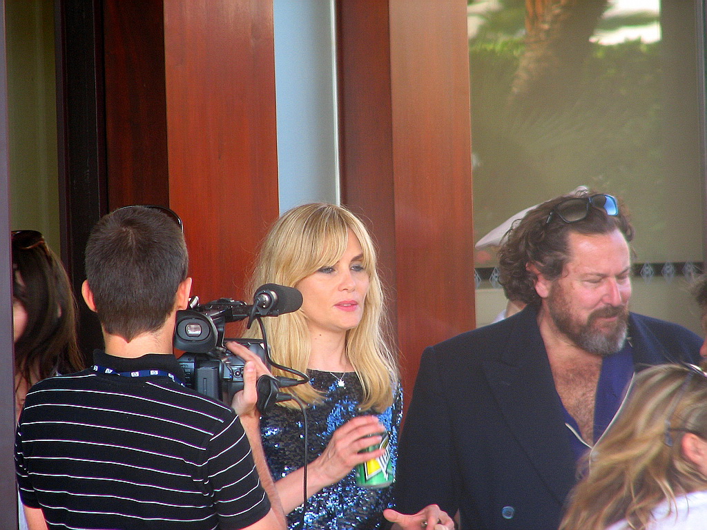 Emmanuelle Seigner & Julian Schnabel